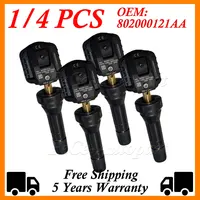 1/4 Uds para Chery Tiggo 2 3 3X 4 5 5X 7 8 Tiggo 7 8 PLUS Tiggo 8 Pro Max ARRIZO 5 6 GX TPMS Sensor de presión de neumáticos 802000121 AA