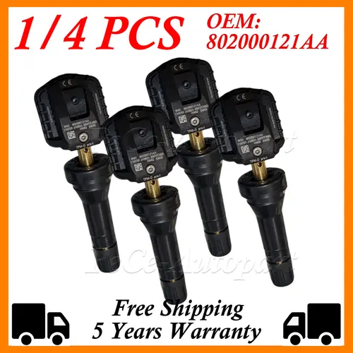 1/4 Uds para Chery Tiggo 2 3 3X 4 5 5X 7 8 Tiggo 7 8 PLUS Tiggo 8 Pro Max ARRIZO 5 6 GX TPMS Sensor de presión de neumáticos 802000121 AA