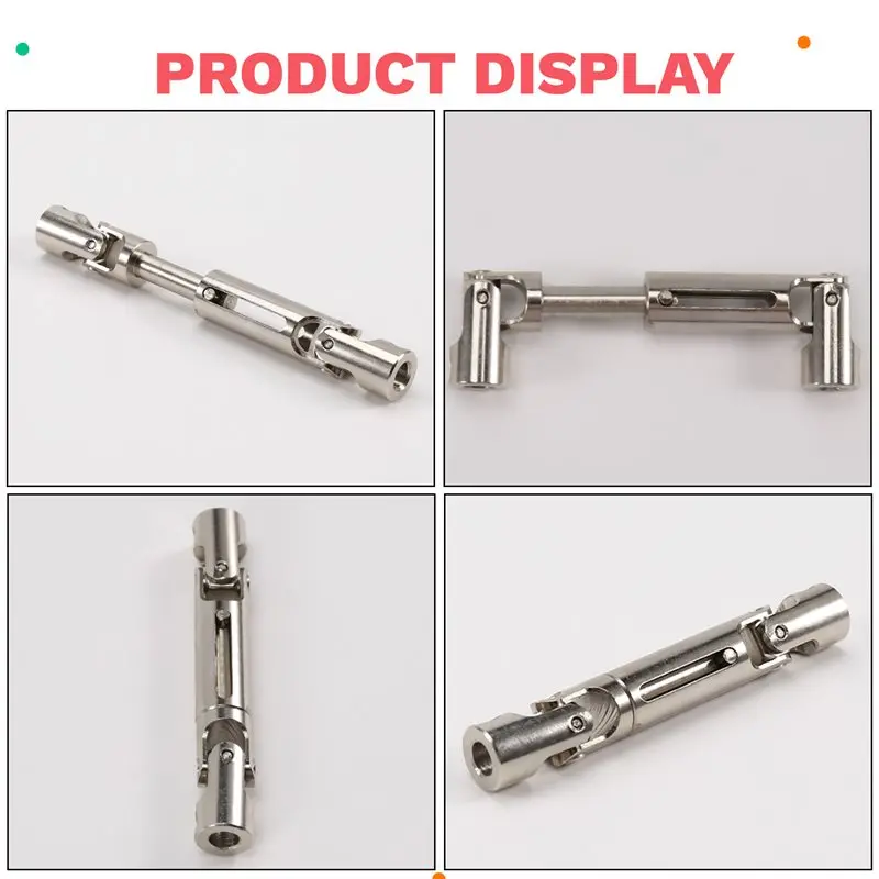 ABXE-RC Car Upgrade Front And Rear Drive Shaft Kit For 1/12 MN98 MN99S RC Car Accessories