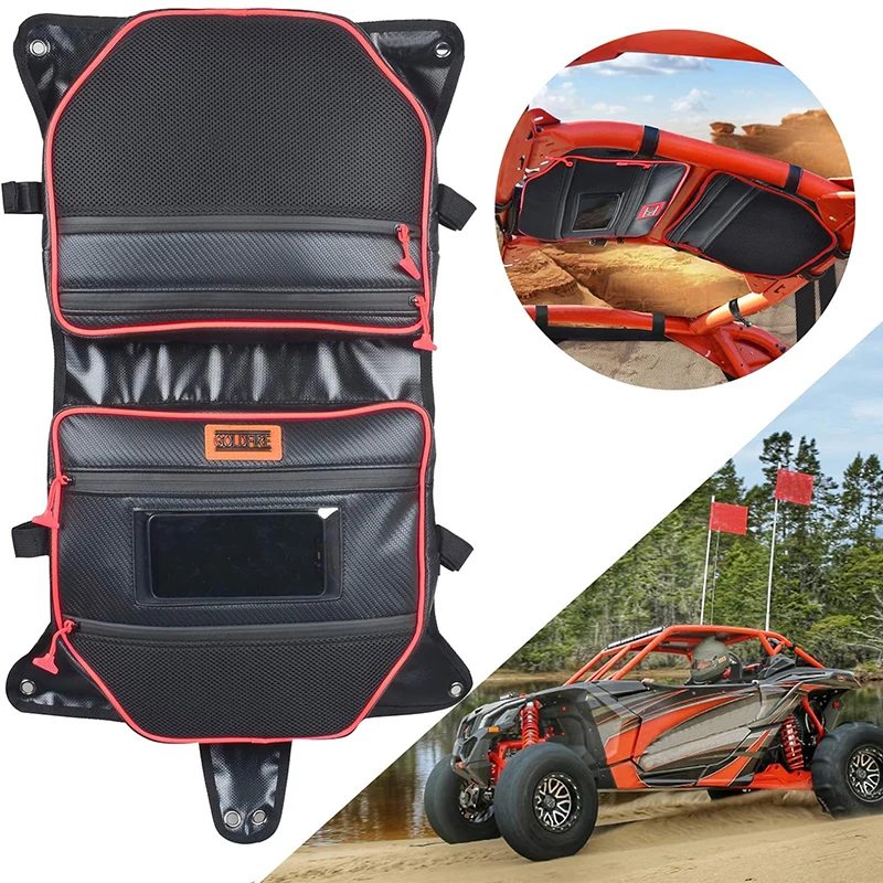 

Водонепроницаемая сумка для хранения на крыше, сумка для хранения на крыше, подходит для Can Am Maverick X3 2017 2018 2019 2020, аксессуары UTV