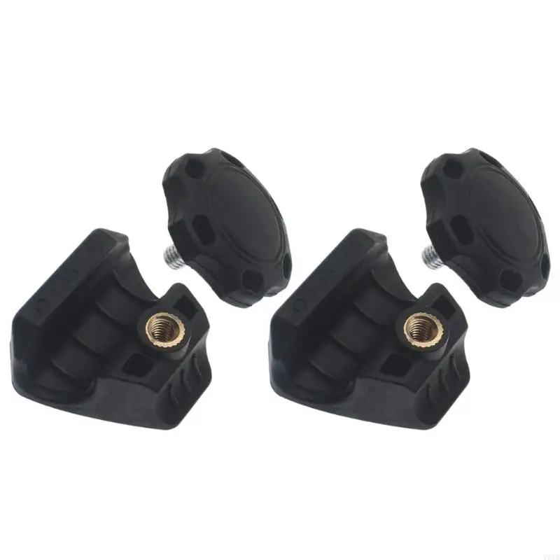 W0YB 2pcs Helmets nylon clips clips liberación rápida accesorio cascos fútbol