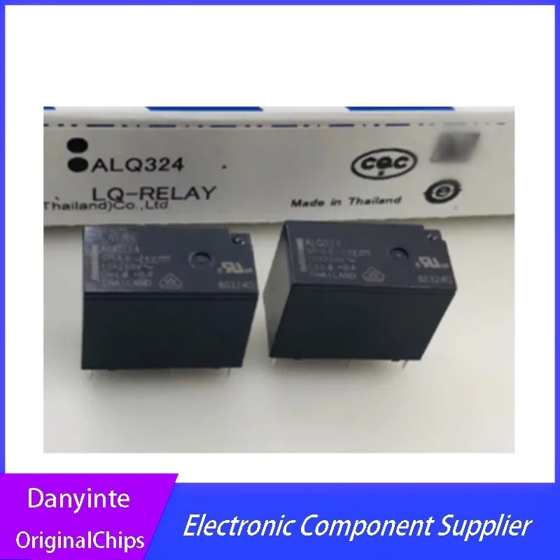 

New 10Pcs/lot JQ1aP-24V-F AJQ8342F JQ1aP-24V ALQ324 24VDC 10A 250V pin4