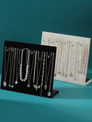 Velvet Jewelry Display Rack Necklace Bracelet Storage Counter Stall Pendant Jewelry Store Organizer