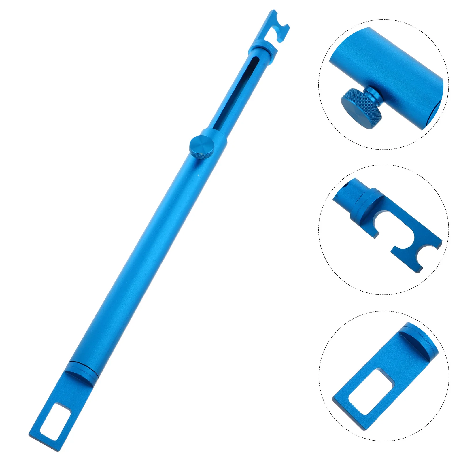 

Car Hood Support Prop Rod Adjustable Length Universal Compatibility Stable Support Anti-Pinch Safety Device Automotive Exterior