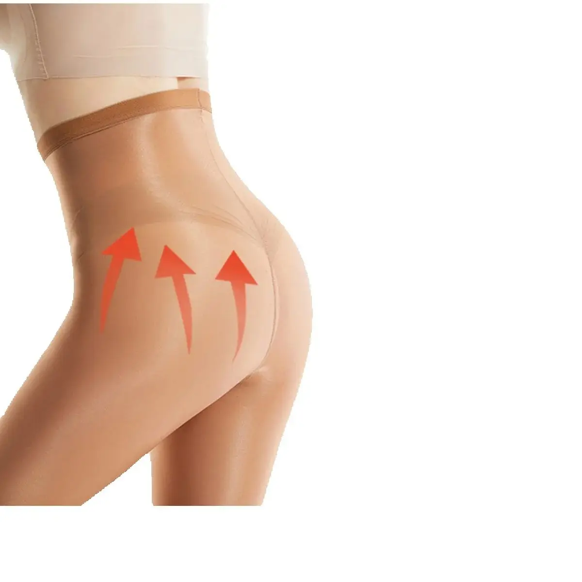 Pantimedias Brillantes de Talla Grande 70D, Pantimedias Moldeadoras con Acabado Brillante, Medias Reflectantes Sexys para Mujer