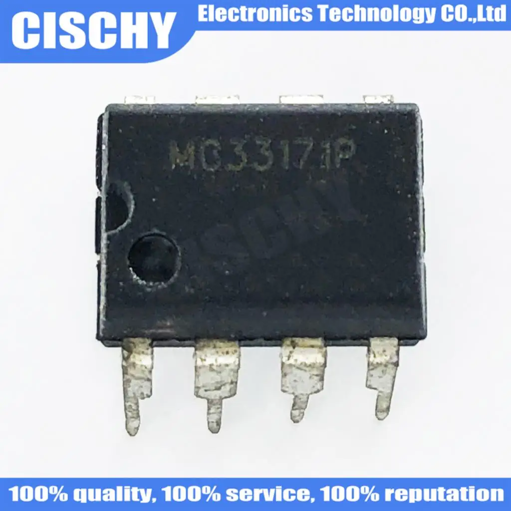 10pcs/lot MC33171 MC33171P DIP-8 In Stock