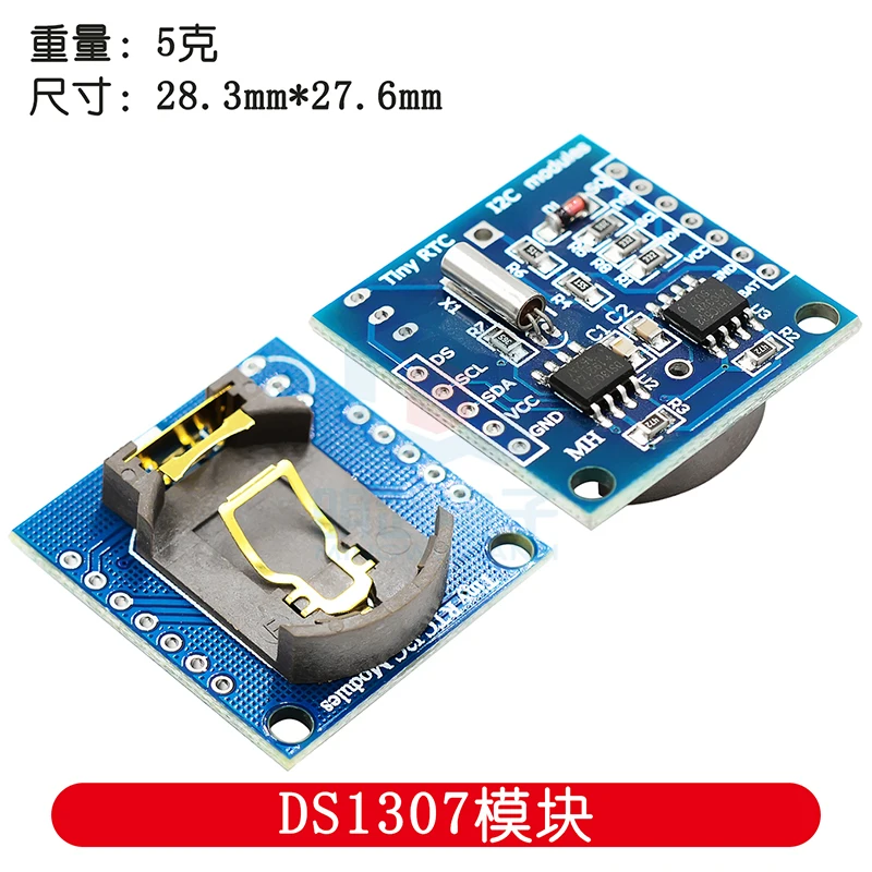 Tiny RTC I2C Module 24C32 Memory DS1307 Clock