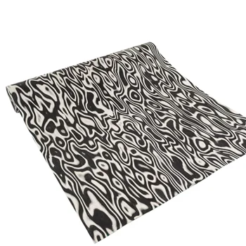 L: 2.5 متر العرض: 580 مللي متر T: 0.25 مللي متر تكنولوجيا الخشب شجرة أبيض وأسود نقر قشرة الخشب صفائح الصوت المنزلي الراقية الديكور