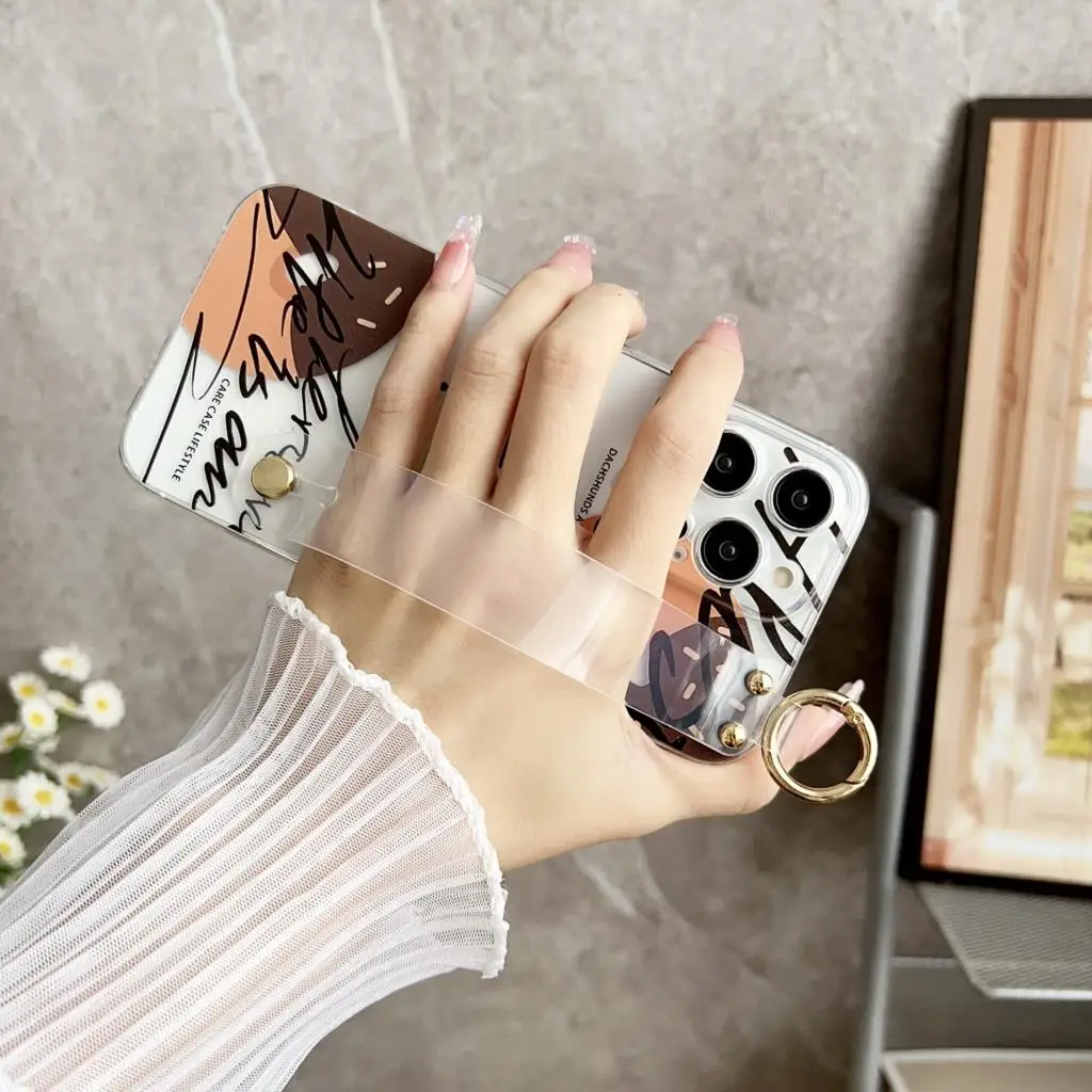 Dog For Huawei Honor 20 X20 X20SE 30 30i V20 30 X40 8x 9x X8 9x X9A 10 X10 V40 Play3 4 Pro Case Wrist Strap Holder