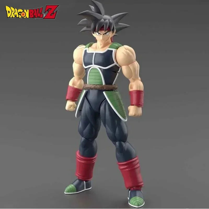 

14cm Bandai Dragon Ball Z Original Figure Rise 1/12 Bardock Collectible Anime Doll Assemble The Model Kit Pvc Action Figure Doll