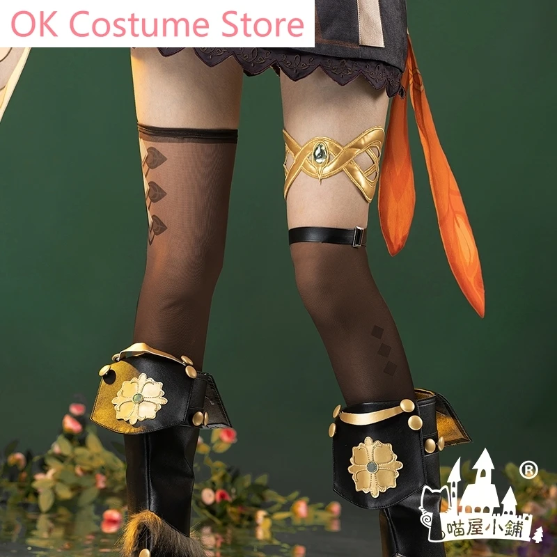 Anime! Genshin Impact Collei Game Suit Sweet Lovely Dress Uniform Cosplay Costume Halloween Party Role Play Outfit Women