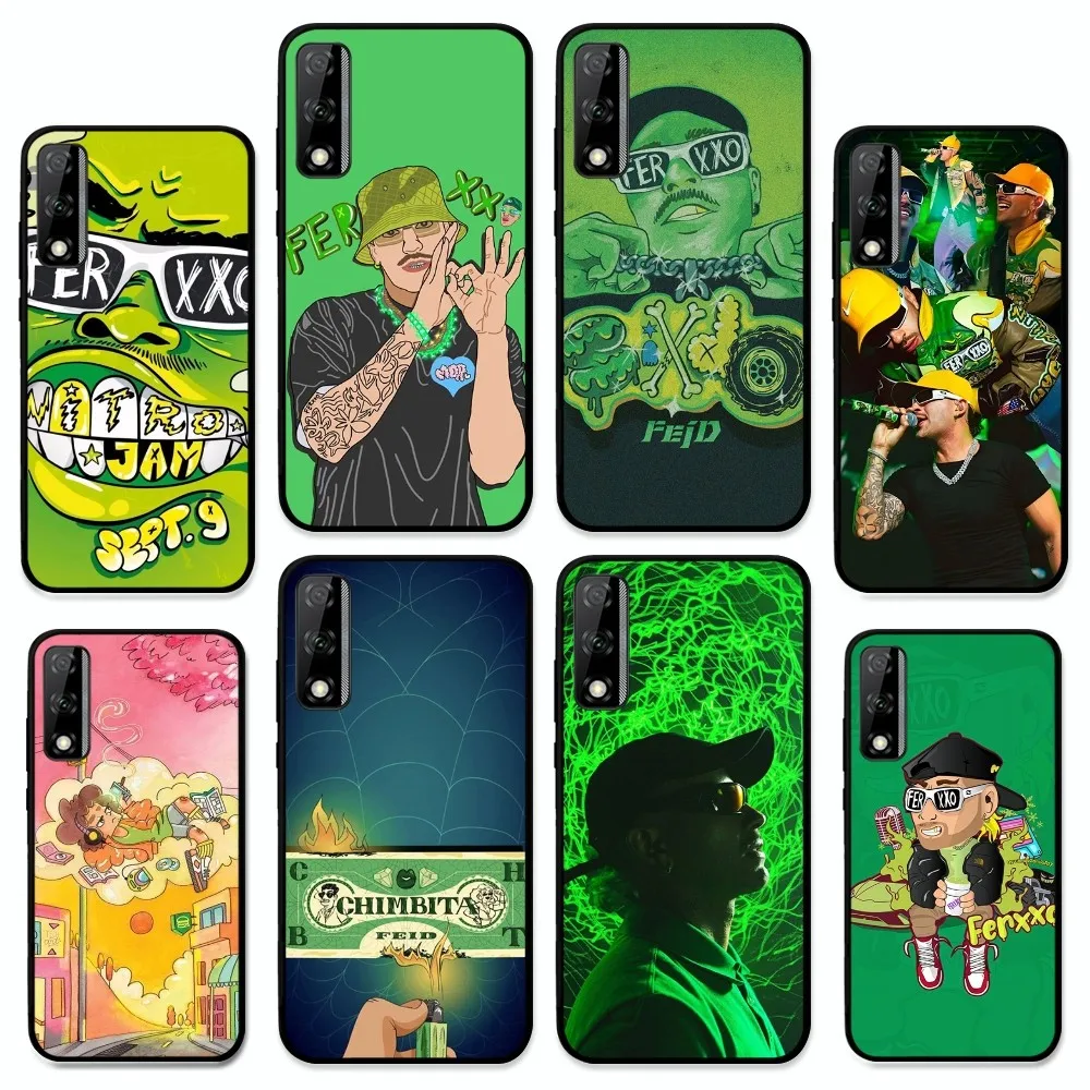 F-Feid Ferxxo album SIXDO Phone Case For Huawei Y9 6 7 5 Prime Enjoy 7s 7 8 plus 7a 9e 9plus 8E Lite Psmart Shell