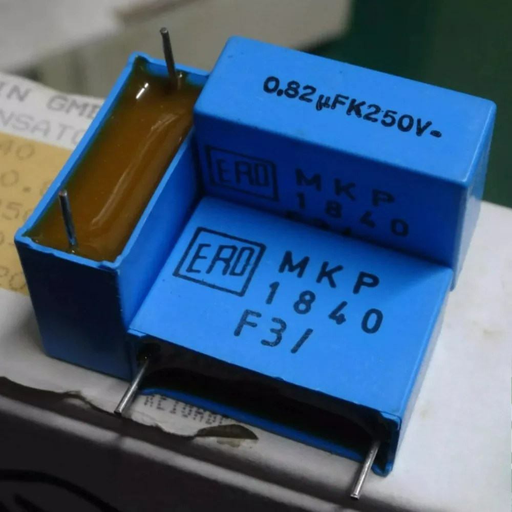 5pcs/lot ERO MKP1840 0.82uf 250v 820nf u82 824 K Brand New 22.5mm Film Capacitor