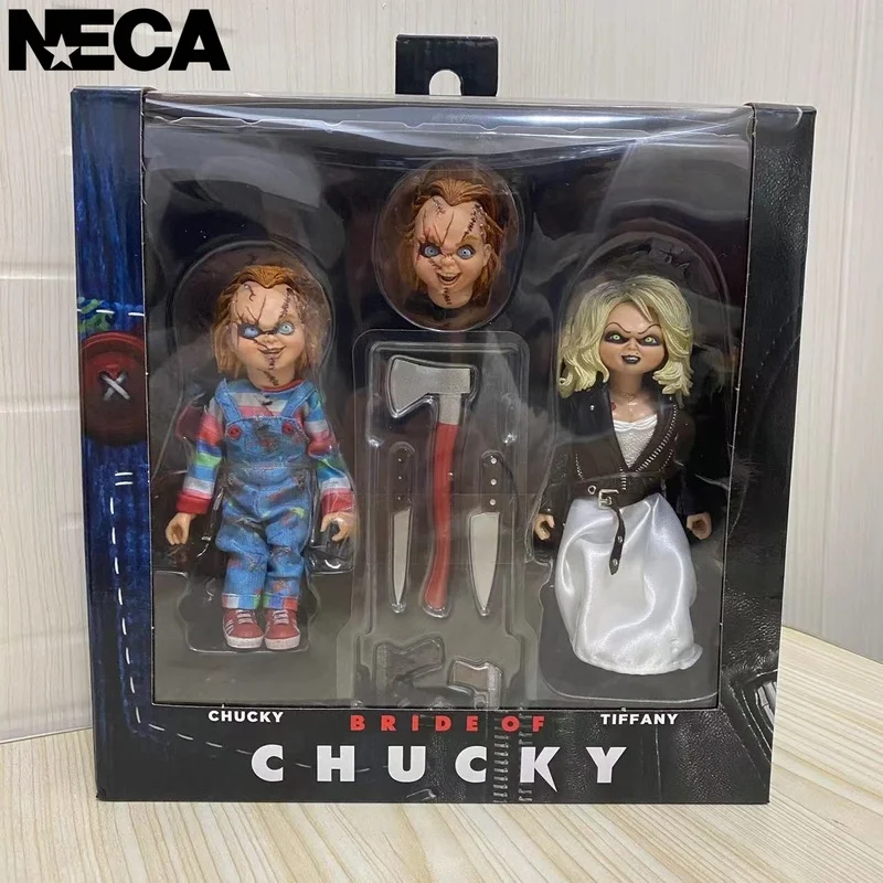 

Neca Ghost Bride Chachi Tiffany Cloth Double Set 18cm Pvc Action Figure Collection Model Toy Halloween Gift