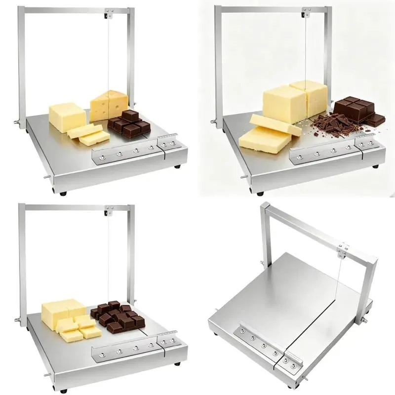 Professional 304 stainless steel butter slicer a cutting tool for cutting chocolate cheese and butter blocks