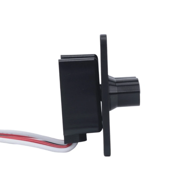 Yacht Cabin Lighting Dimmer Panel with 2 Knobs, Metal Panel Mount Dimmer for Boat Cabin Areas and Balanced Interior Light Levels