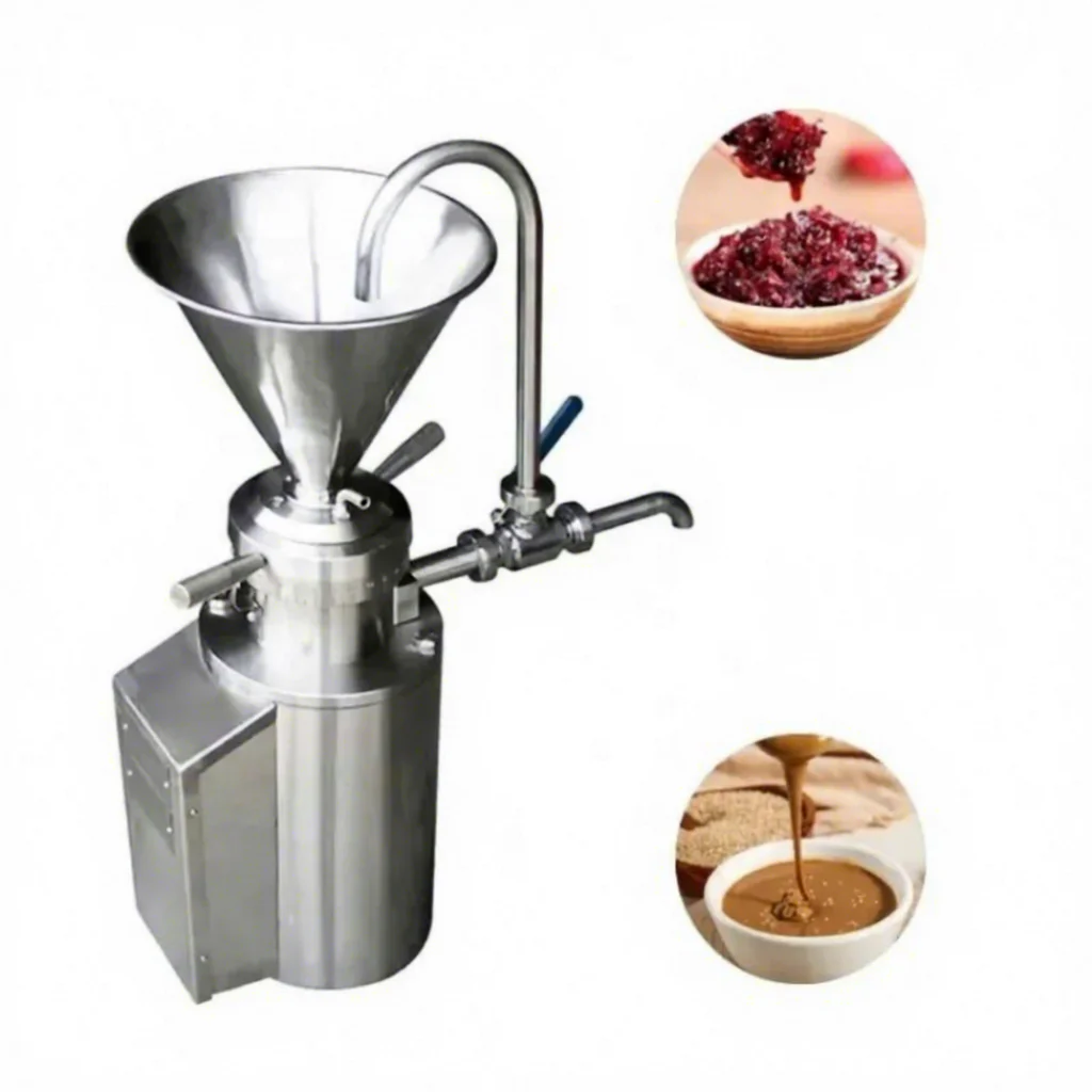 Vertical Colloid Mill Stator and Rotor Colloid Mill Food Peanut Butter Production Line Peanut Sesame Grinder Mill