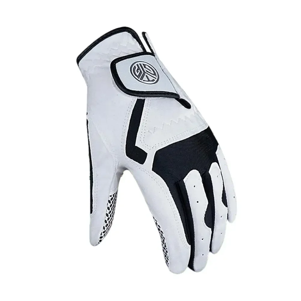 Golf Gloves Male Left/Right Hand Breathable Golf Glove Microfiber Non-slip Glove with Slip-resistant Granule Golf Accessory