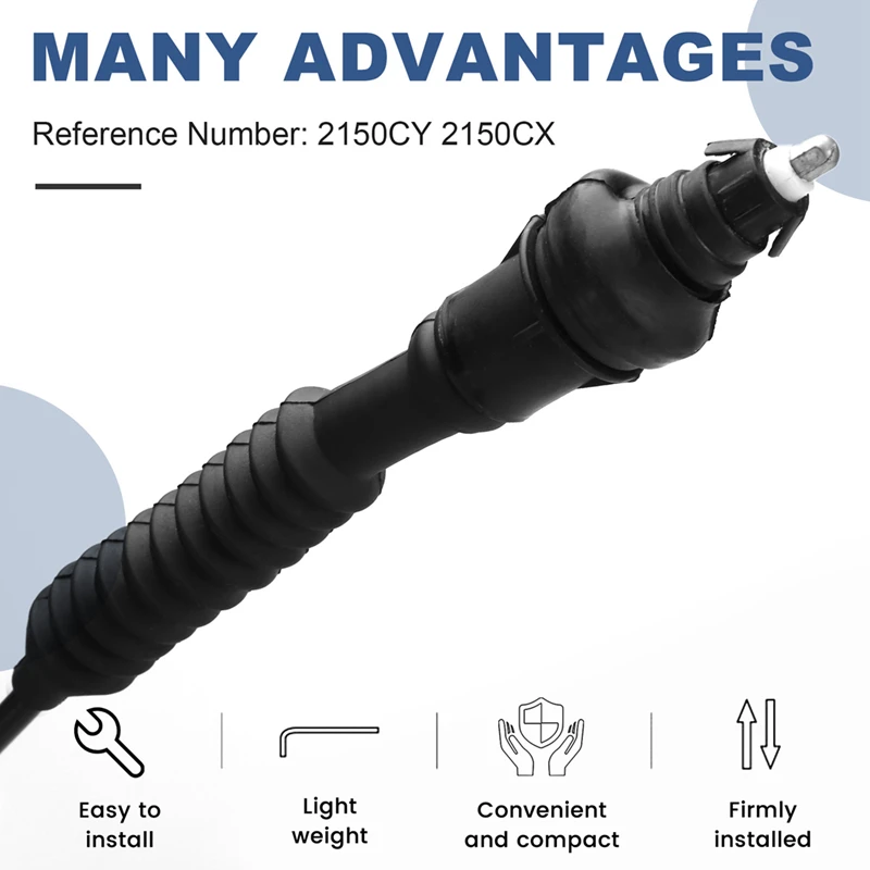 AEA7-Car Clutch Cable For Citroen Partner Berlingo DW8B Engine 1.6 HDI 2150CY