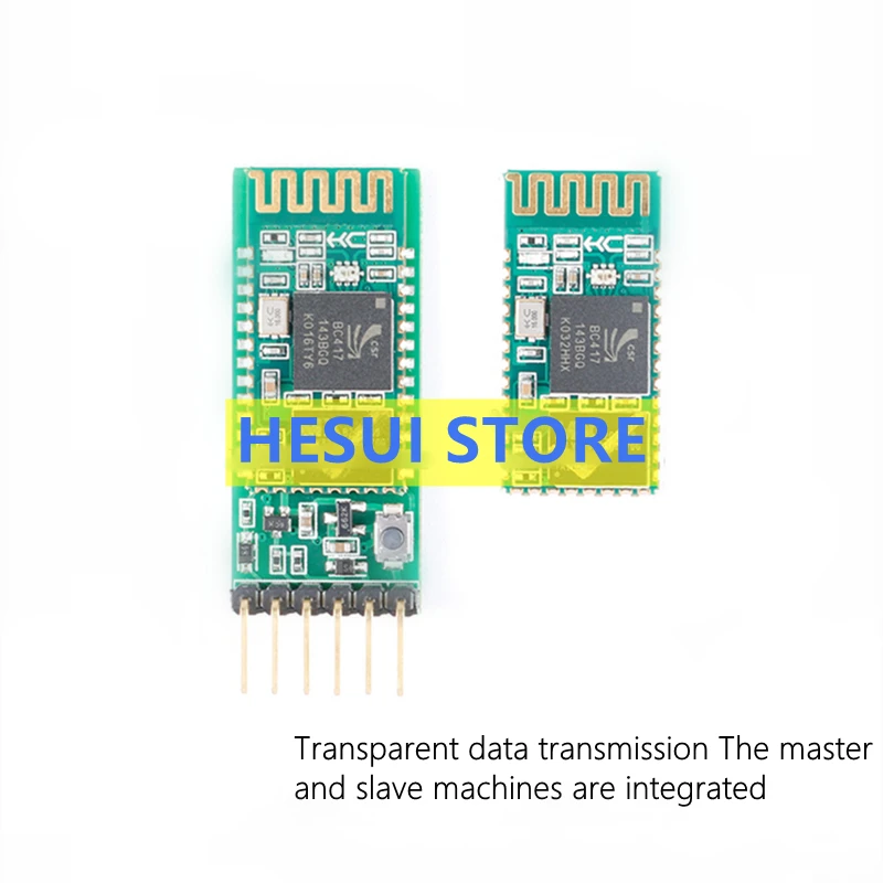 HC-05D Master/Slave Integrated Bluetooth module board DIY wireless serial port pass-through electronic module (with baseboard)