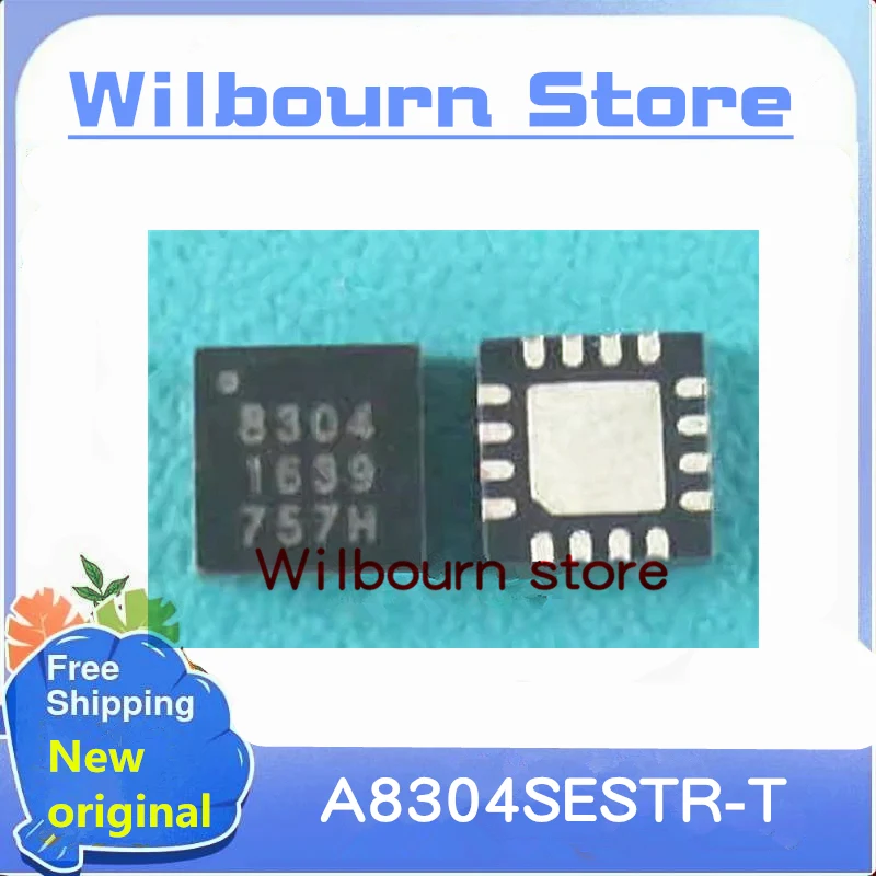 

5PCS~20PCS/LOT A8304SESTR-T A8304SESTR A8304SES 8304 QFN16 100% New original stock