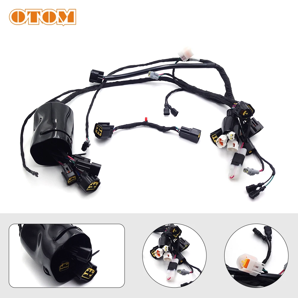 OTOM For SURRON Light Bee Motorcycle Main Wire Harness Cable Assembly Power Connection Fault Detection Line Electric Off Road