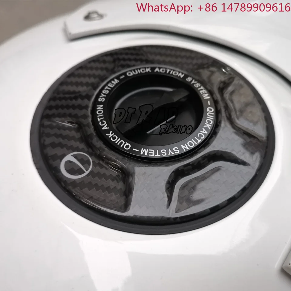 

DTRAD Carbon Fiber Quick Gas Fuel Tank Cap Keylock Airbox Cover MOTO Guzzi Griso 1200/8V/1200 SE 8V Motorcycle Accessories MadeM