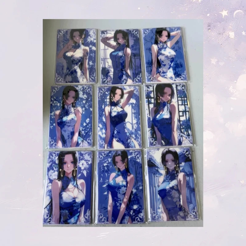 Anime ONE PIECE SIP KIR LW Card Set Nefertari D. Vivi Vinsmoke Reiju Carrot Yamato Shirahoshi Boa Hancock Collectible Cards view 3