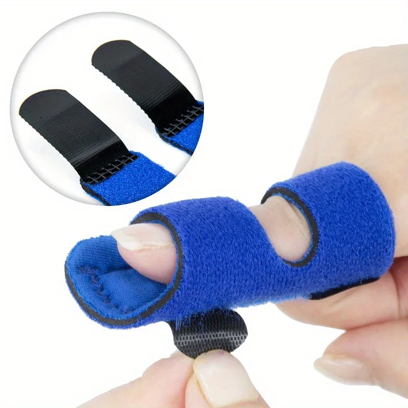 Adjustable Finger Splint Brace, Breathable Finger Support Protector, Finger Straightening Stabilizer for Sprain, Fracture - view 3