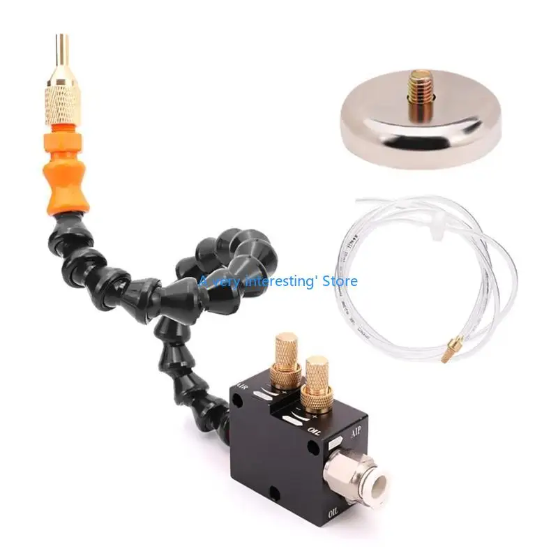 نظام رش تشحيم سائل التبريد لقطع المعادن ومخرطة أنابيب الهواء U6XC