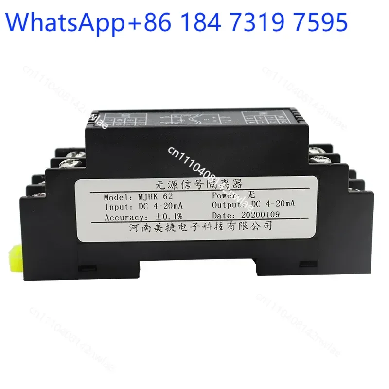 WS1562 Passive Signal Isolator 4-20mA Current Divider Module 1 In 1 Out 2 In 2 Out High Precision