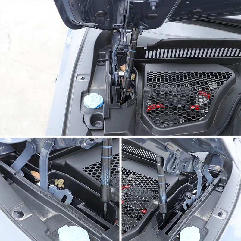 

Для BMW 5 серии/G60 2024 2025 передняя раковина, антиблокирующая крышка, защитные аксессуары для автомобильной кабины, ABS 2 шт.