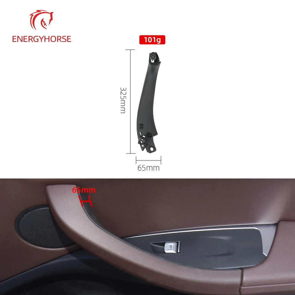 

Car Interior Left Right Door Inside Pull Handle Outer Cover Trim For BMW X3 X4 G01 G02 G08 F97 F98 2018 2019 2020 2021