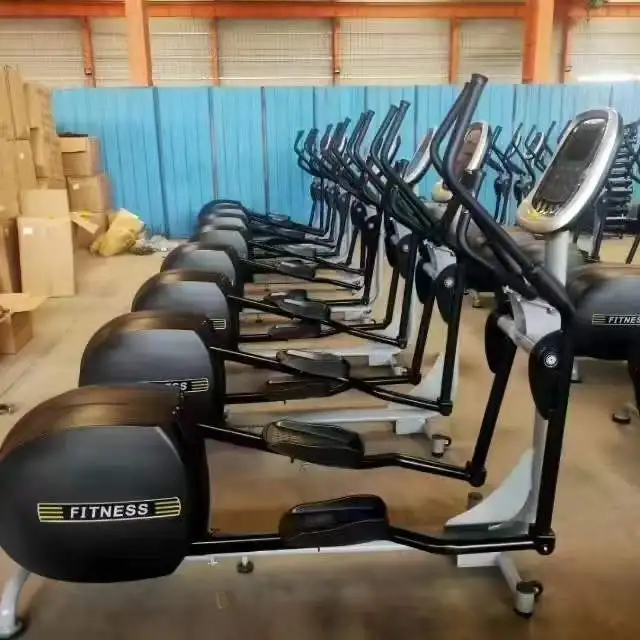 Commercial Cross Exercise Magnetic Manual Incline Elliptical Trainers Machine For Fitness Club Gym Equipment Wholesale