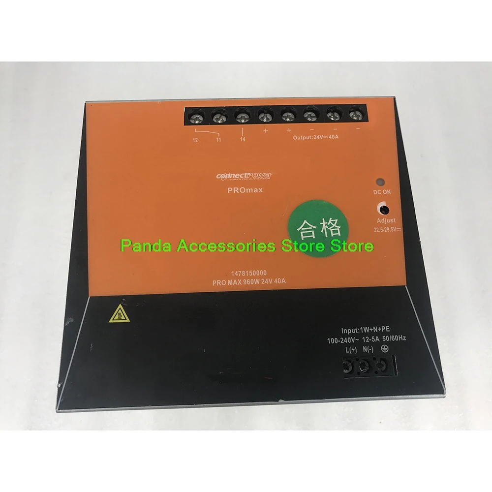 PRO MAX 960W 24V 40A 1478150000 Original For Weidmüller Switching Power Supply High Quality Fully Tested Fast Ship