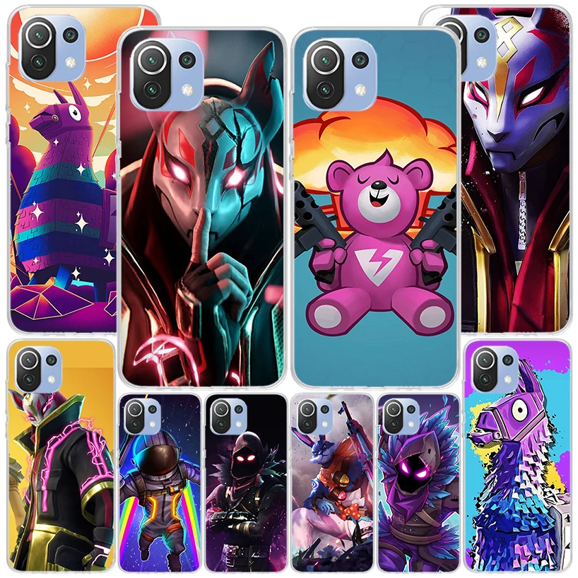 Game Battle-Royales Phnoe Case for Xiaomi Mi 11T 12T 10T 9T Pro 13 12 11 A3 11i 8 9 10 Lite 12X 5X 6X Unique Cover Coque