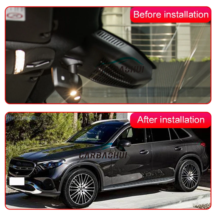 Dash Cam For Mercedes-Benz MB EQC400 EQC 400 4matic 2021 2022 Plug and play Car DVR Wifi Video Recorder Camera 170°,Dashcam