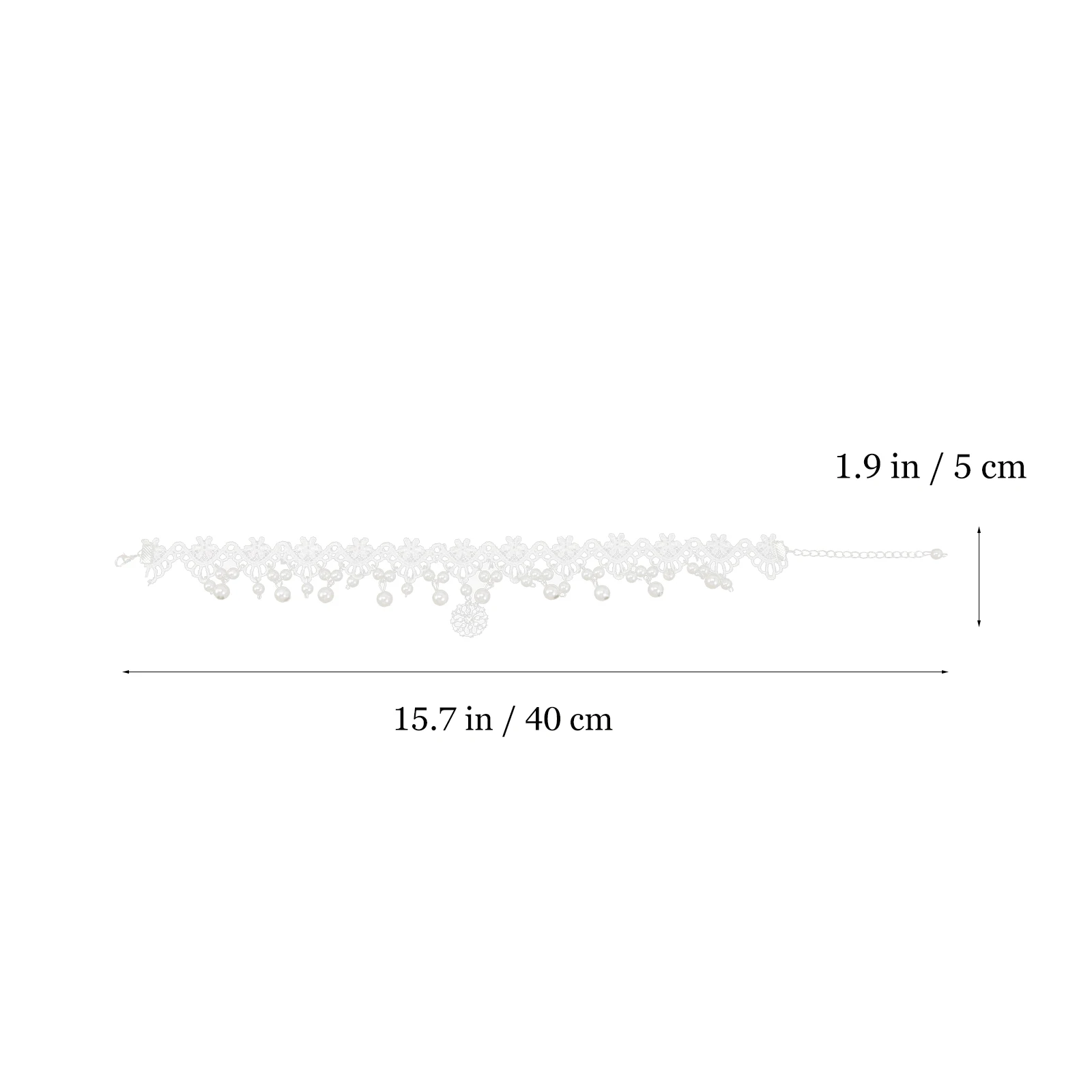 

Adjustable Pearl Hair Accessories Kids Headband Flower Girl Wedding Party Festival Beach Bridal Headpiece Alloy Fabric Baby