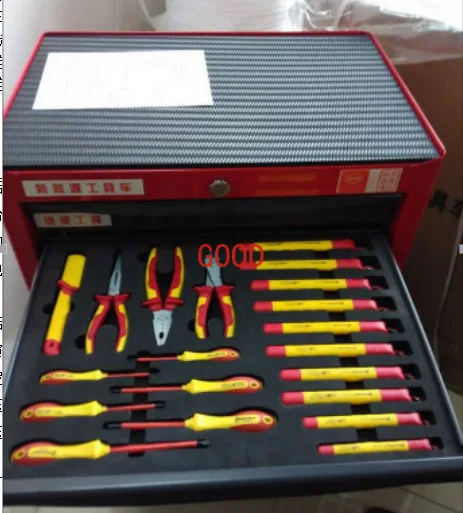High voltage detection instrument tool set (including 7 bucket work car) high voltage insulation pressure tool set