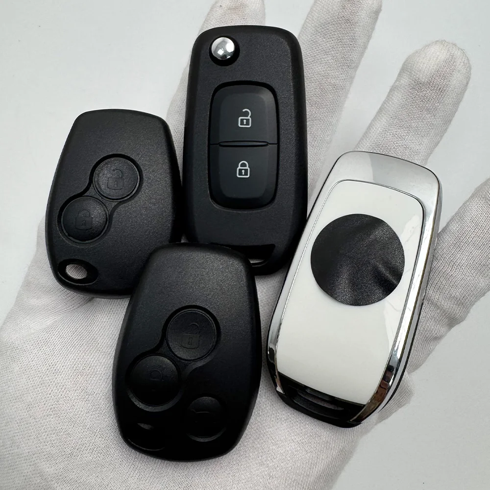 YOCASTY Modified For Renault Wind Clio Modus Kangoo Master Twingo 2004 - 2016 Remote Fob Car Key 433Mhz PCF7946A PCF7947A