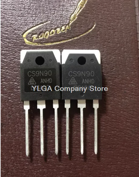 CS9N90 warehouse spot MOS field-effect transistor power transistor TO-3P quality assurance picture          10PCS