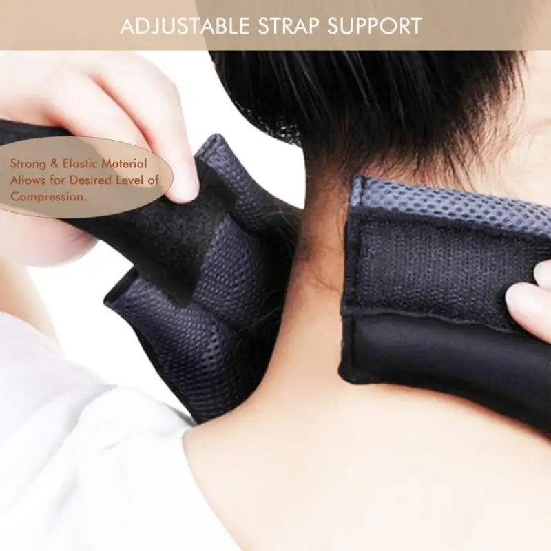 Adjustable Neck Brace Support for Neck Spinal Pain Relief Breathable Sponge Cervical Collar Soft Spinal Support Neck Care