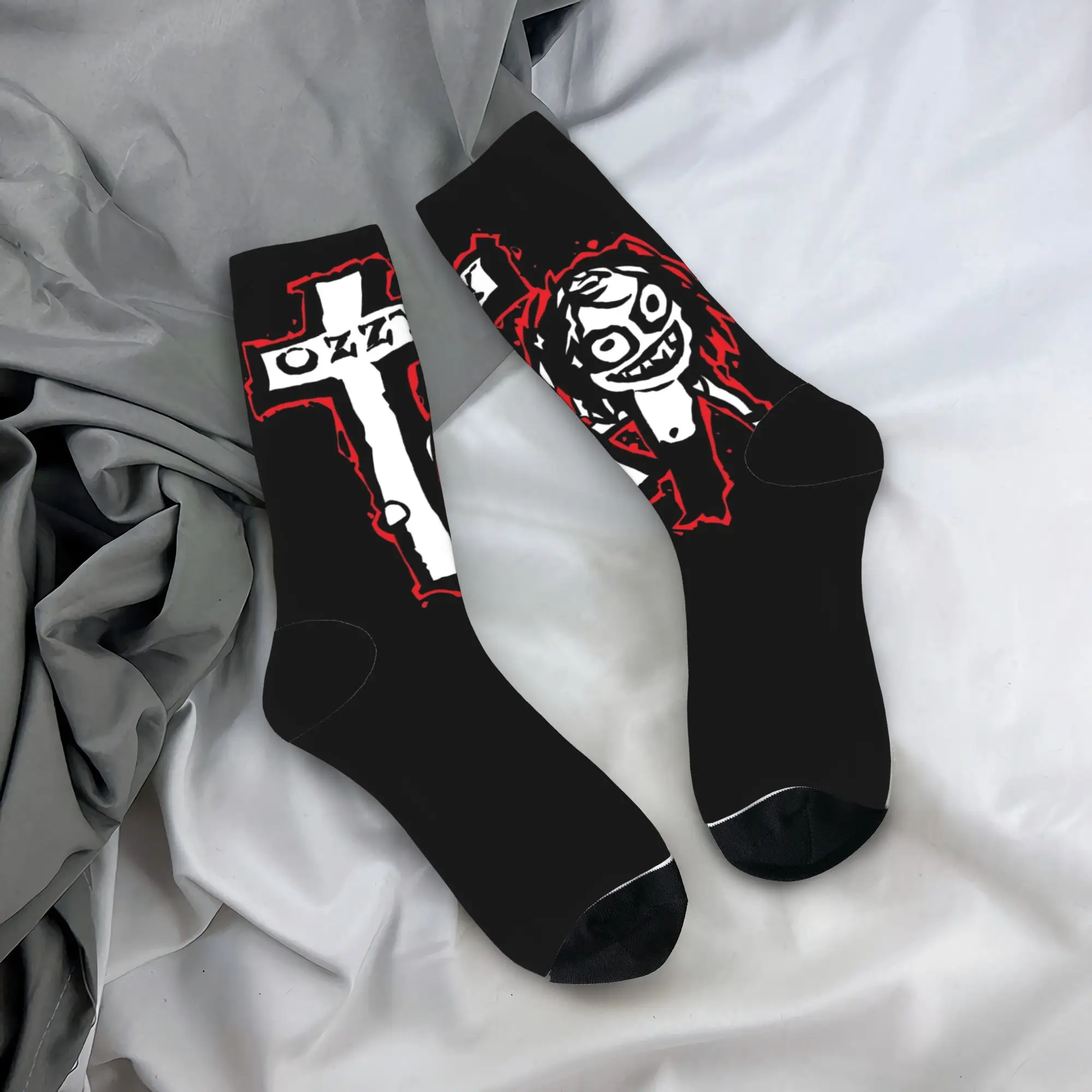 

Ozzy Doodle Cartoon Style Socks Non Slip Stockings Women Men Comfortable Climbing Socks Autumn Kawaii Graphic Socks