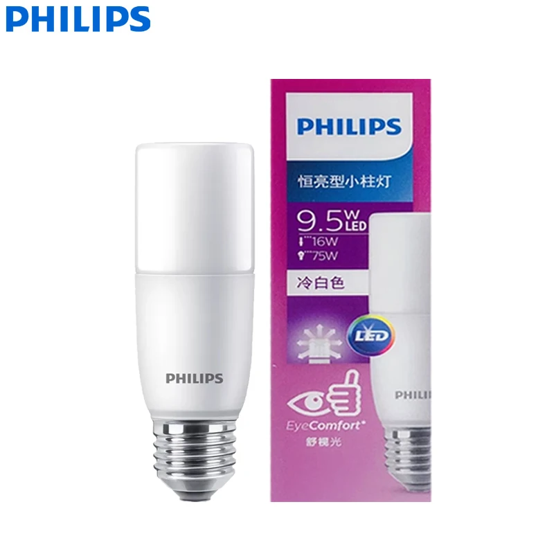 

Philips E27 Bulbs 9.5W MyCare 220V-240V LED Stick Downlight 4000K 6500K White Comfort Light Flicker Free Original