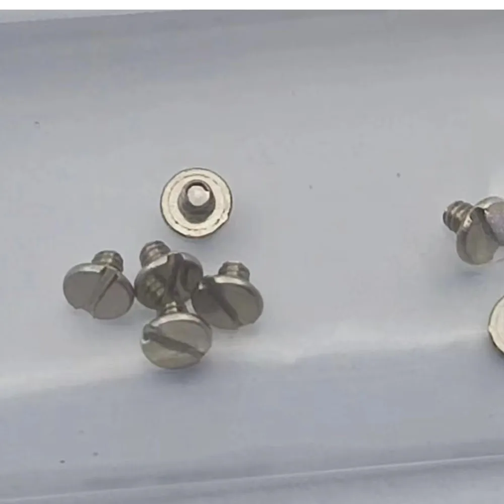 10PCS Watch accessories precision NH35 NH36 movement complete set of screw clamp plate calendar shift large steel wheel screws
