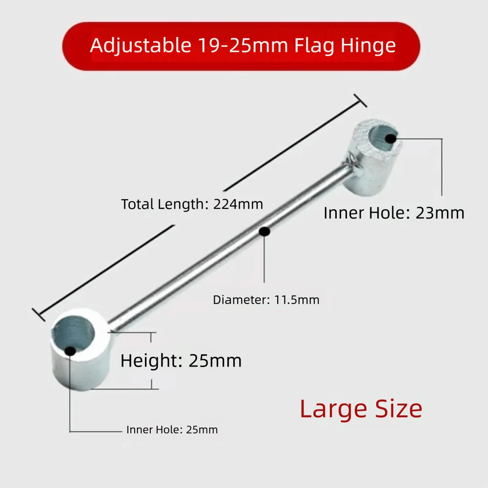 

Gifts Portable Hinges Gaps Adjusting Wrench Double Head Multi-function Door Hinge Adjustment Tool Repair Door Hinge Wrench