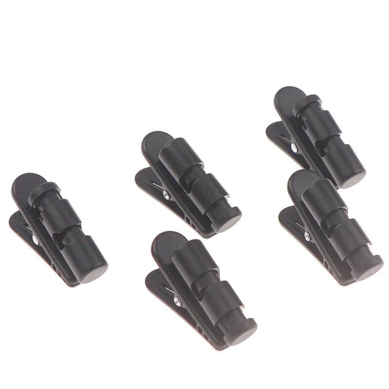 2/5Pc Cable Cord Clamp Collar Headset Clamp Headphone Cable Clip Earphone Winder