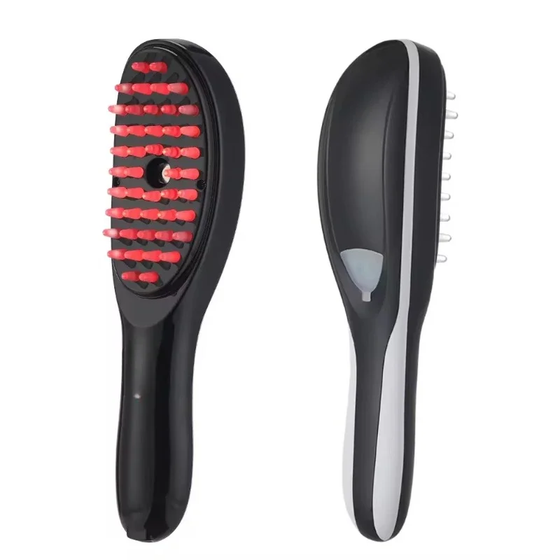 Electric Spray Massage Comb Micro Current Head Meridian Massager Anti Hair Loss