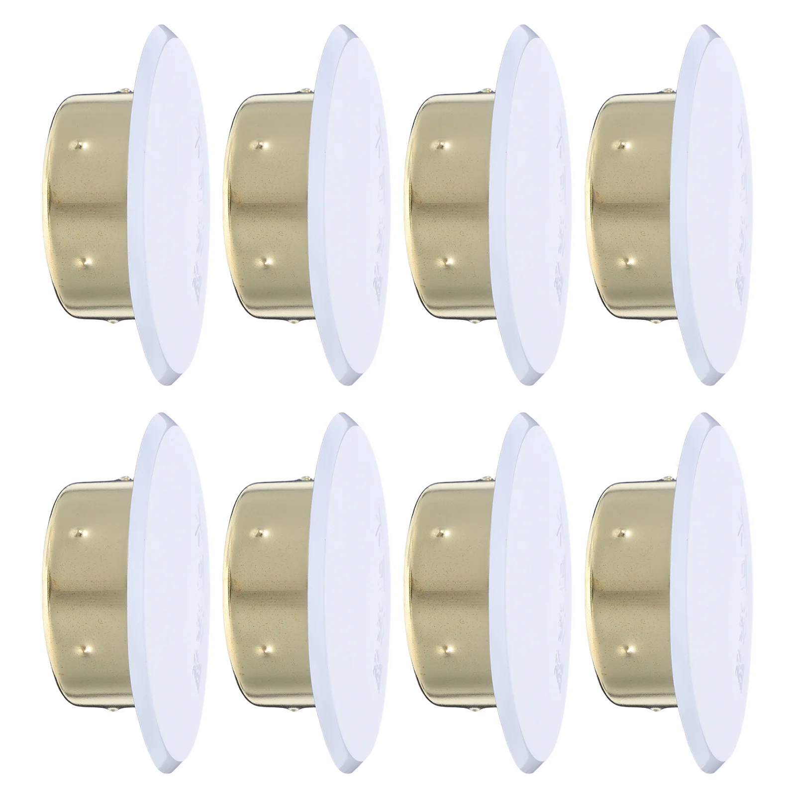 8pcs Concealed Sprinkler Plate Covers Sprinkler Decorative Cover For Ceiling-Mounted System Protection Heavy Duty Iron