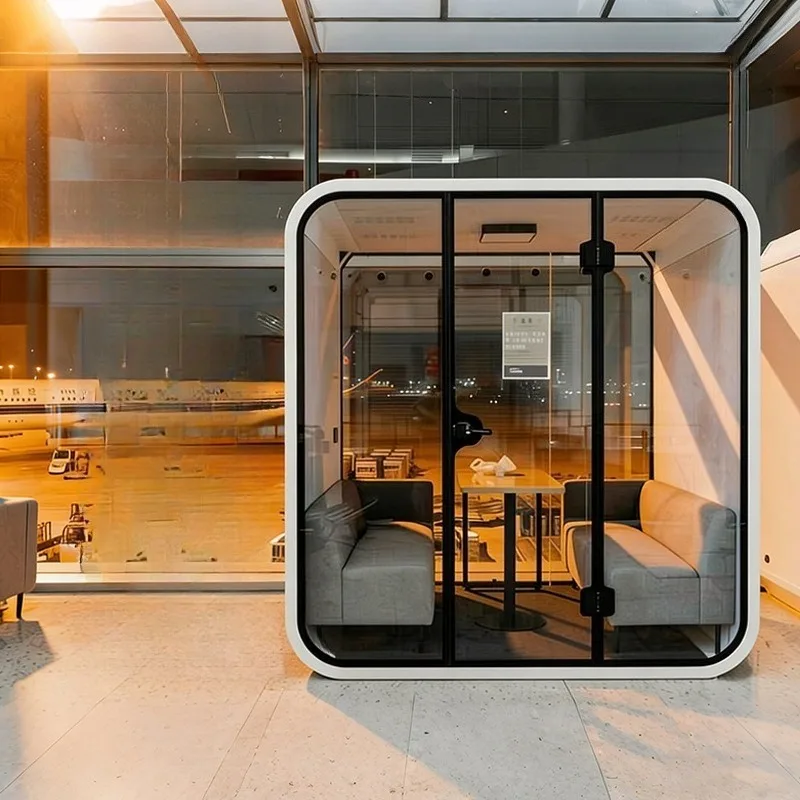Soundproof room Silent compartment Sleeping cabin Recording studio Piano room Airport lounge
